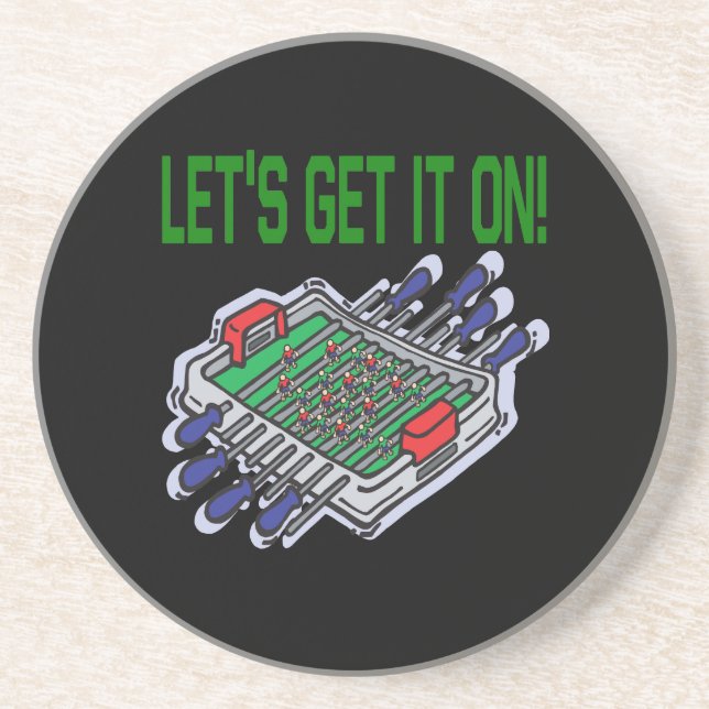 Lets Get It On Coaster (Front)