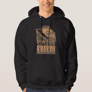 Let's Get Kraken Squid Marine Biologist Sea Ocea Hoodie
