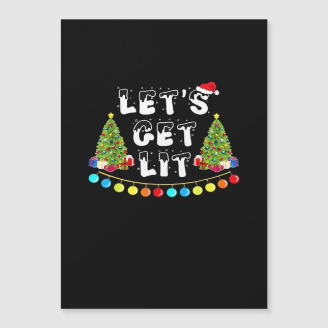 Let's Get Lit Christmas Essential (Front)