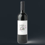 Let's Get Lit Christmas Top Casual Christmas Light Wine Label<br><div class="desc">Let's Get Lit Christmas Top Casual Christmas Lights Cute: A casual,  cute holiday top featuring festive lights. Perfect for everyday holiday wear. Fun,  stylish,  and seasonal.</div>