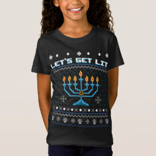 Let's Get Lit Christmas Tree T-Shirt