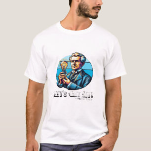Let's Get Lit! Classic Cool Minimal T-Shirt