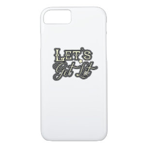 Let's Get Lit Classic Creative Casual Case-Mate iPhone Case