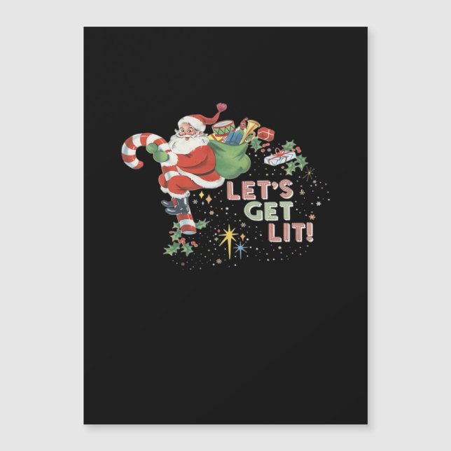 Let's Get Lit Classic Minimal Clean (Front)