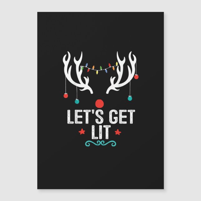 Let's Get Lit Cool Christmas (Front)