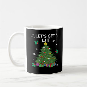 Let's Get Lit Essential Aesthetic Style Coffee Mug