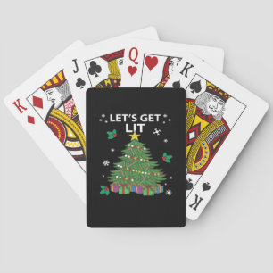 Let's Get Lit Essential Aesthetic Style Playing Cards
