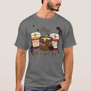 Lets get lit fall candles T-Shirt