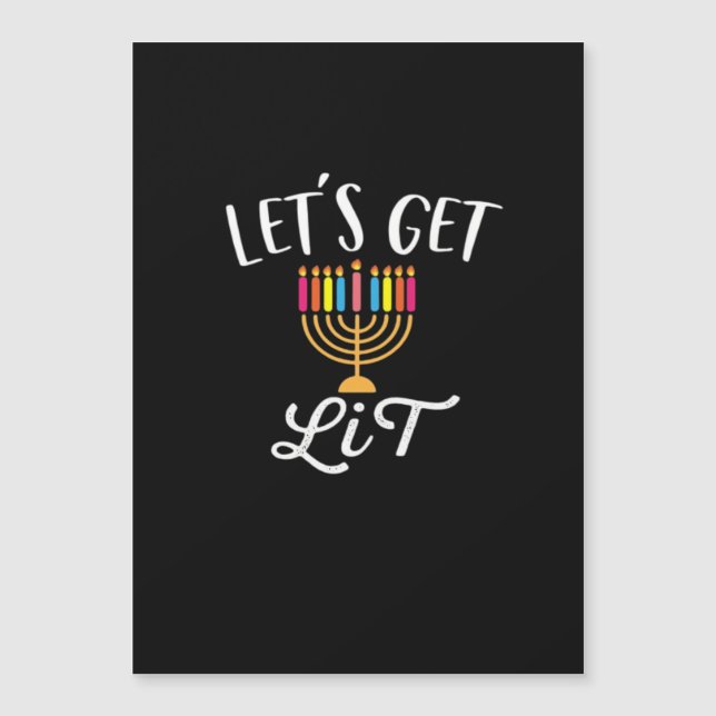 Let's Get Lit - Literary Slim Fit Essential (Front)