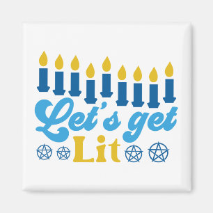 Let's Get Lit! Magnet