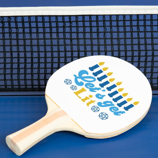 Let's Get Lit! Ping Pong Paddle (Insitu)