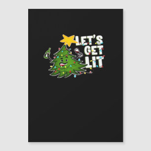 Let's Get Lit Tipsy Christmas Tree Classic