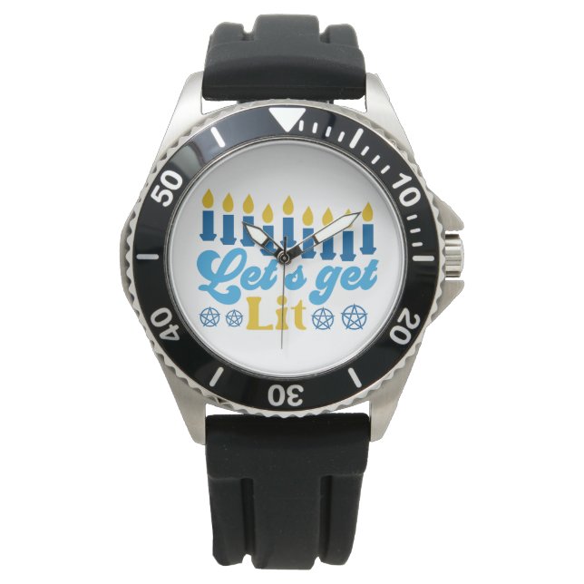 Let's Get Lit! Watch (Front)