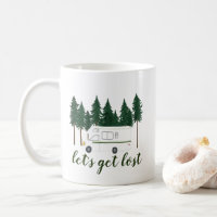 Let's Get Lost Van Camper RV Trees Forest