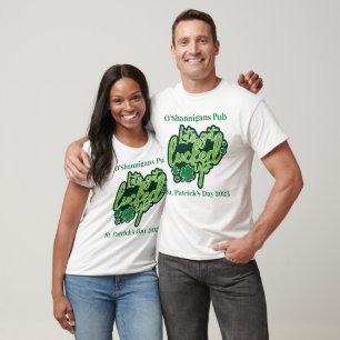 Let's Get Lucked Up funny St. Patrick's Day custom T-Shirt