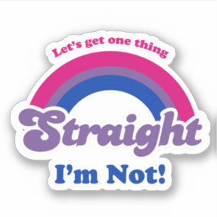 Let's get one thing straight