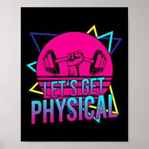 Lets Get Physical - Gym Fitness 80's Workout 2 Poster