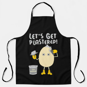 Let's Get Plastered Apron