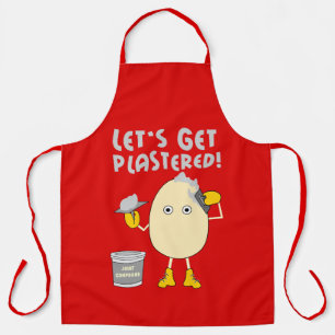 Let's Get Plastered Apron