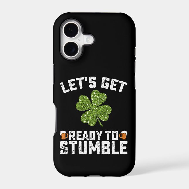 Let's Get Ready To Stumble Funny St Patrick's Day (Back)
