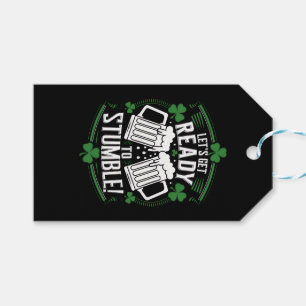 Lets Get Ready To Stumble Funny St Patrick's Day Gift Tags