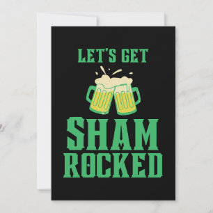 Let's Get Shamrocked St. Patrick's Day Invitation