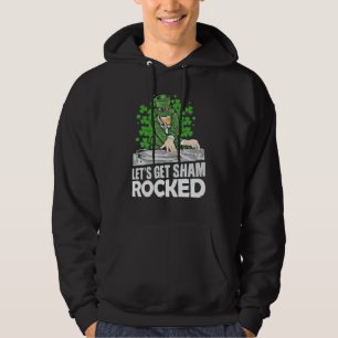 Let's Get Shamrocked St Patrick's Party DJ Leprech Hoodie