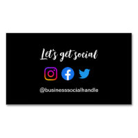Let's Get Social Media Business social handle