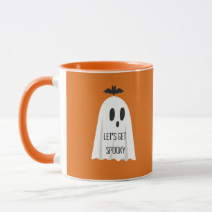 Let's get spooky cute ghost halloween mug