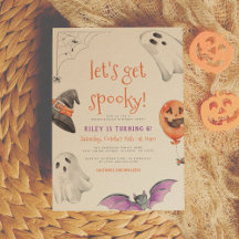 Let's Get Spooky | Cute Halloween Birthday Party