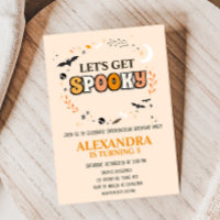 Lets Get Spooky Cute Halloween Birthday Party