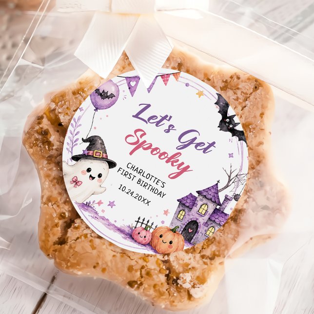 Let's Get Spooky Halloween Birthday Sticker (Creator Uploaded)