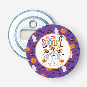 Let's Get Spooky Halloween Bottle Opener