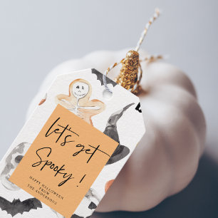 Let's get Spooky Halloween Party Gift Tags