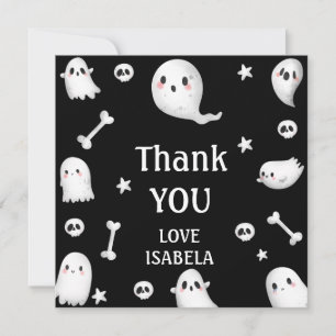  Let's Get Spooky,Halloween party Thank You Card