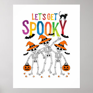 Let's Get Spooky Halloween Poster
