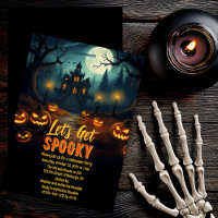 Let's Get Spooky Haunted House Halloween Party