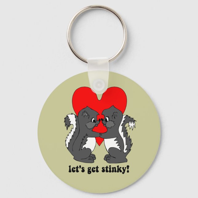 lets get stinky key ring (Front)