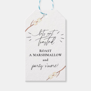 Let's Get Toasted S'more Marshmallow Tags