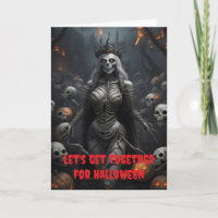 Let's get together for Halloween.