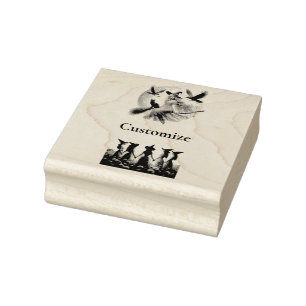 Let's Get Together Thunder_Cove Rubber Stamp
