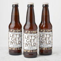 Let's Get Wild Cheetah Bachelorette Party 