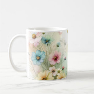Let's Get Wild Flowers 🌷 Coffee Mug