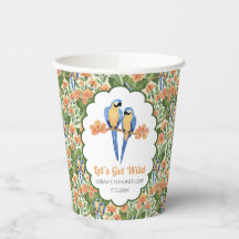 Let's Get Wild Macaw Jungle Tropical