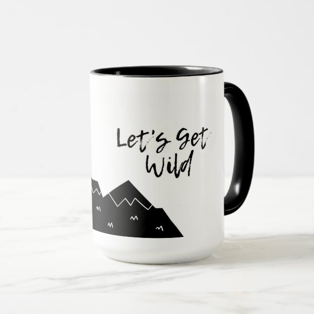 Let's Get Wild, Mountain Mug (Front Right)
