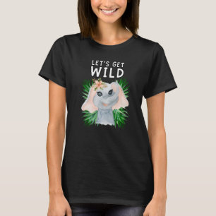 Let's Get Wild Zoo Animals Safari Party At The Zoo T-Shirt