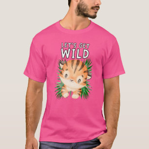 Let's Get Wild Zoo Animals Safari Party At The Zoo T-Shirt