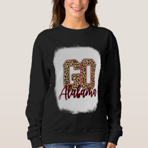 Let's Go Alabama All Y'all The Tide Is Crimson Ble Sweatshirt