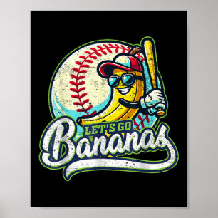 Lets Go Bananas Costume Mens Womens Kids Poster