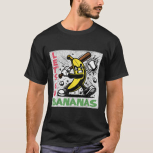 Lets Go Bananas Funny Banana Youth Kids Boys Girls T-Shirt